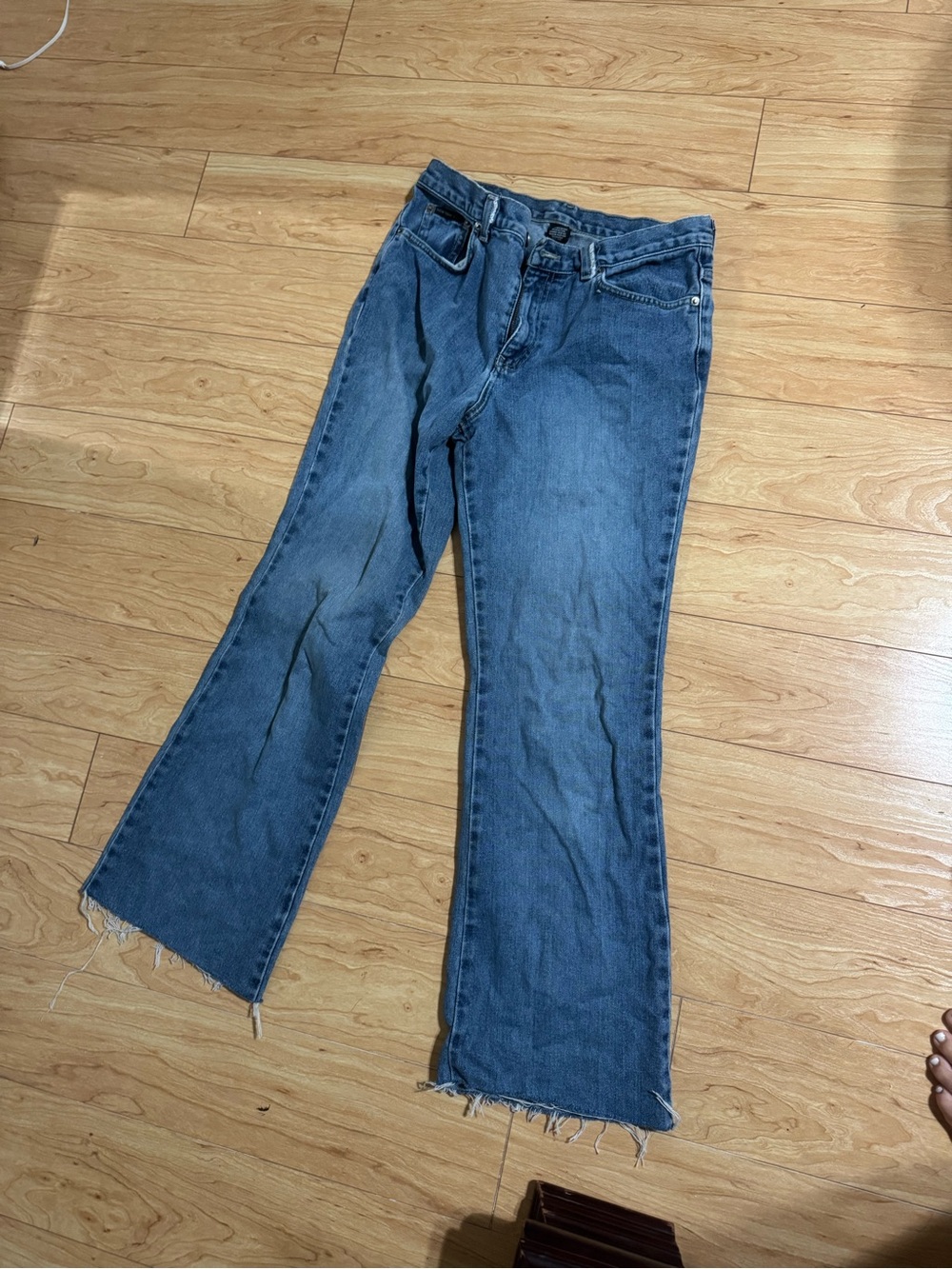 New York Jeans Women's Blue Flare Jeans